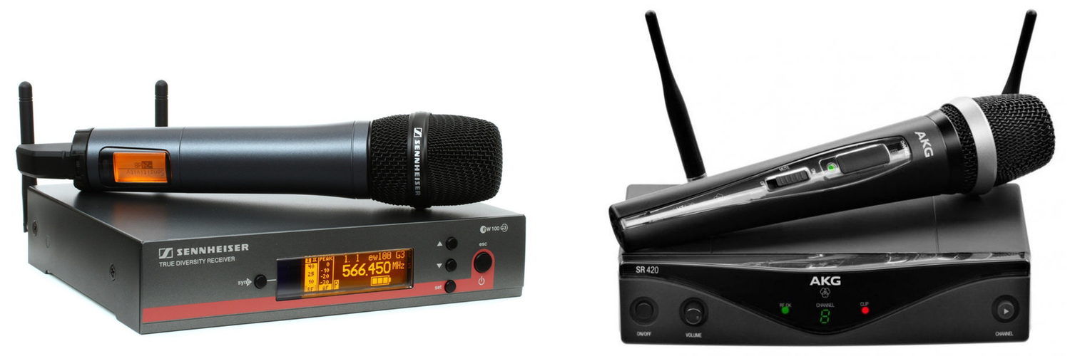 Выбор радиосистемы с ручным микрофоном