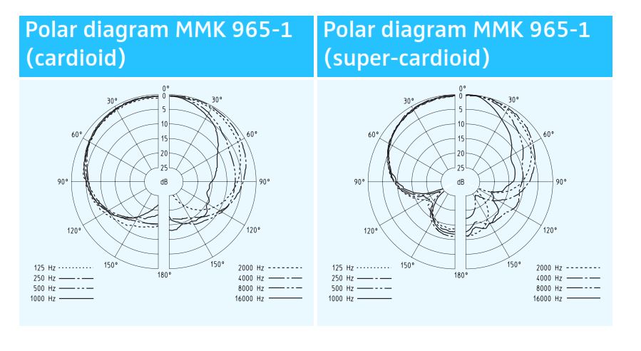 Диаграмма направленности SKM 500-965G3 
