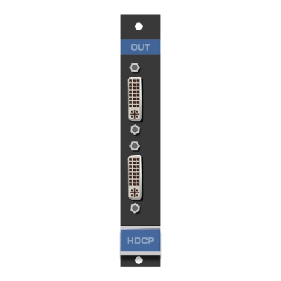 HDCP-OUT2-F16 2-канальная плата выходов DVI