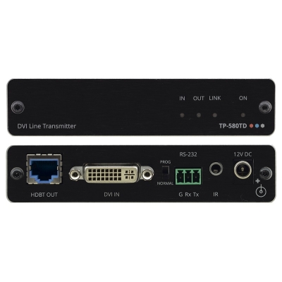 Передатчик HDMI, RS-232 и ИК сигналов по витой паре TP-580TD