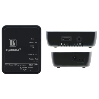 Комплект для беспроводной передачи HDMI сигнала (приемник и передатчик) KW-14