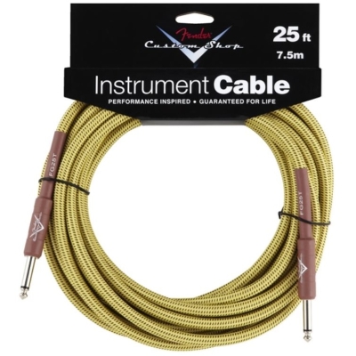 Beige tweed Custom Shop Cable Инструментальный кабель для гитары