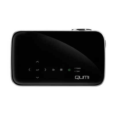 Ультрапортативный Full HD проектор со встроенным Wi-Fi Qumi Q8-BK
