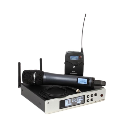 Радиосистема с ручным и петличным микрофонами
