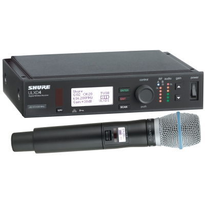 Цифровая радиосистема с ручным передатчиком ULXD24E/B87C P51