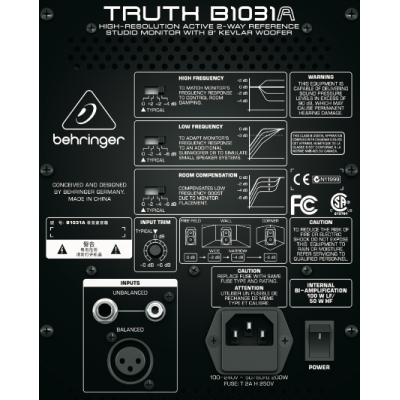 Студийный монитор TRUTH B1031A