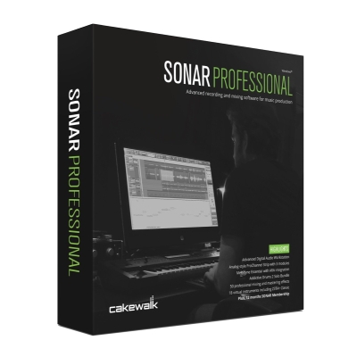 SONAR Professional DVD Set DAW программа для создания музыки