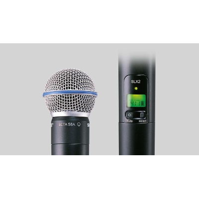 Ручной микрофон SLX2/BETA58 P4