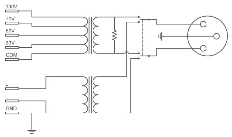 AUDAC ATU44MK2 блок схема_1