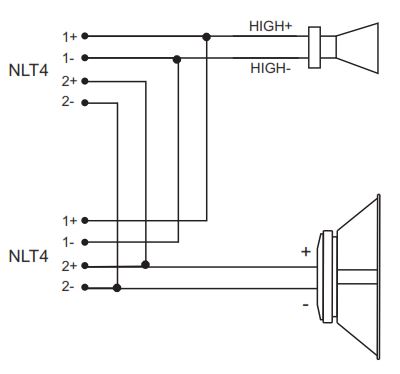 Схема подключения V-HLA 10+ MKII