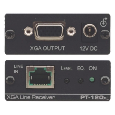 Приемник сигнала VGA по витой паре PT-120XL