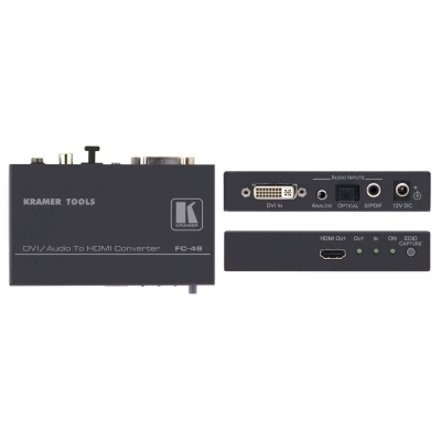 Конвертер DVI в HDMI с аудио эмбеддером FC-49