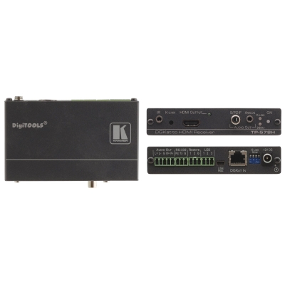 Приемник HDMI, RS-232 и ИК сигналов по витой паре TP-578H