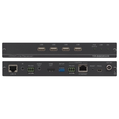 Приемник HDMI, Ethernet, RS-232, ИК и USB по витой паре TP-590RXR