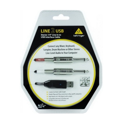 Линейный аудиоинтерфейс LINE 2 USB