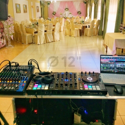 Складной стол диджея Mobile DJ Table Standart High+