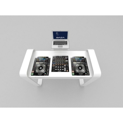 Стол для 2-х проигрывателей и scratch-микшера DJ-Workstation 2