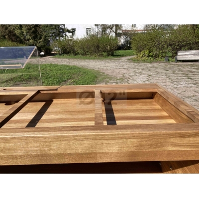 Стол для 2-х проигрывателей, сэмплера и DJ-микшера DJ-Workstation 3 (Oak)