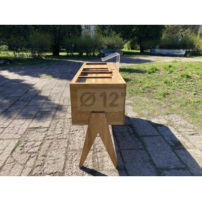 Стол для 2-х проигрывателей, сэмплера и DJ-микшера DJ-Workstation 3 (Oak)