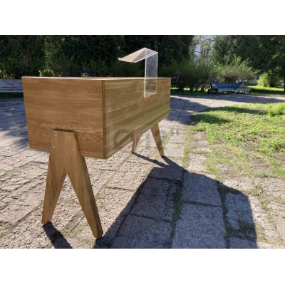 Стол для 2-х проигрывателей, сэмплера и DJ-микшера DJ-Workstation 3 (Oak)