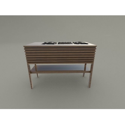 Стол для 2-х проигрывателей и scratch-микшера DJ-Workstation 6