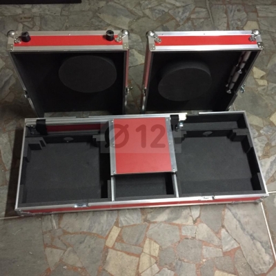 Кейс-стол диджея Vinyl Live Red