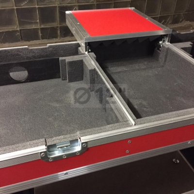 Кейс-стол диджея Vinyl Live Red