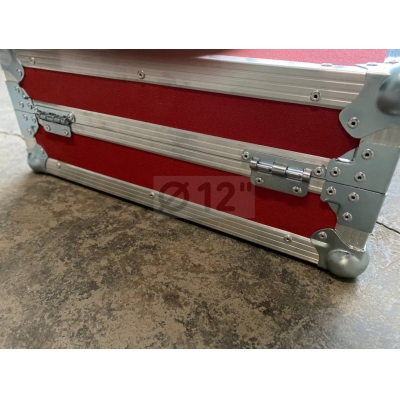 Кейс для проигрывателей винила Turntable Case Plastic Red