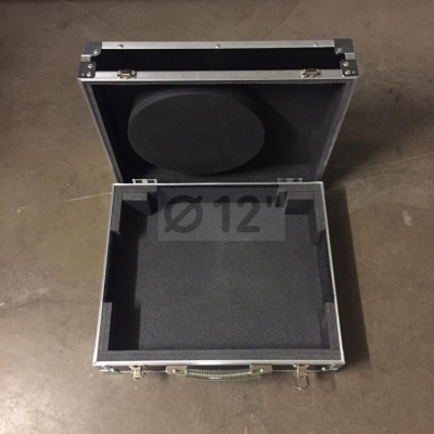 Кейс для виниловых проигрывателей Turntable Case Aluminium Black