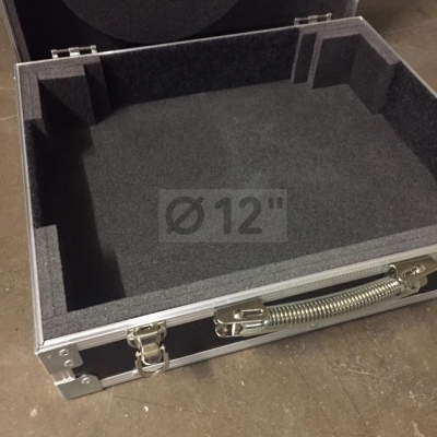 Кейс для виниловых проигрывателей Turntable Case Aluminium Black