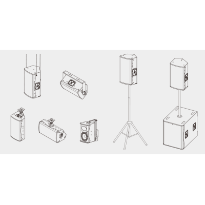 Пассивная акустическая система PF12+ MKII90