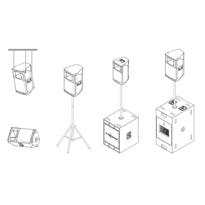 Активная акустическая система SA315