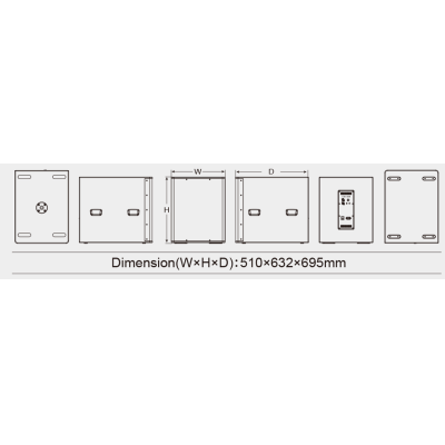 Компактный активный сабвуфер S3118A