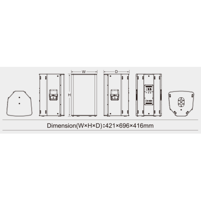 Активная акустическая система GT515A