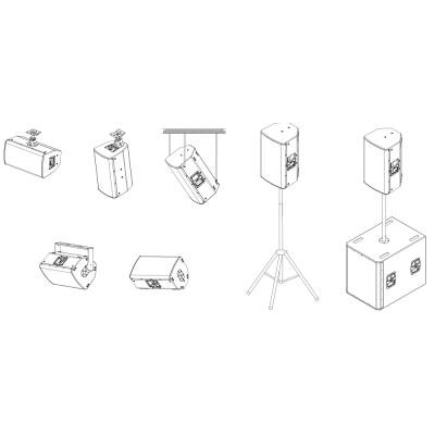 Пассивная акустическая система GT515P