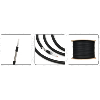 Огнестойкий коаксиальный видео кабель HD X-PRO 0.8/3.7 FRNC-С