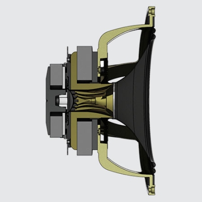 Встраиваемая в стену акустическая система PCI 7DC IW