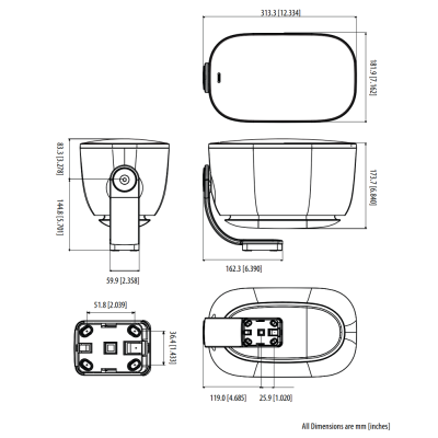 Настенная акустическая система QCI A1 WH