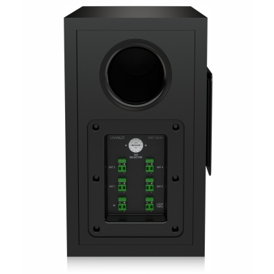 Тонкий настенный сабвуфер SAT SUB BL