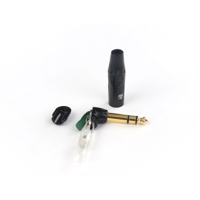 Угловой кабельный разъем Jack, штекер JMA3R-BG