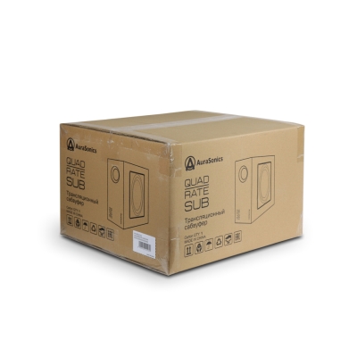 Компактный настенный сабвуфер QUADRATE SUB-BK