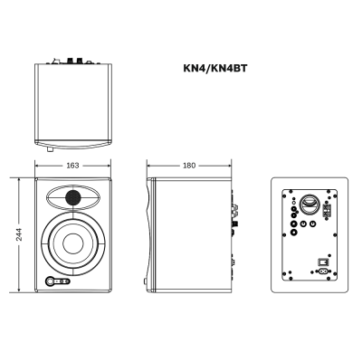 Студийный монитор (пара) KN4BT