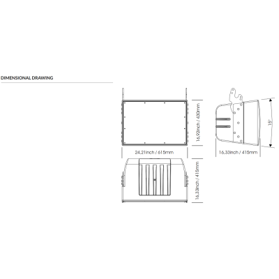 Настенная всепогодная акустическая система SHADOW 142L