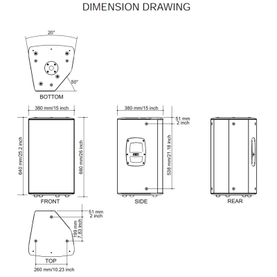Двухполосная акустическая система MITUS 112