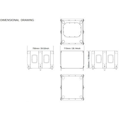 Сабвуфер band-pass MUSE 118FS