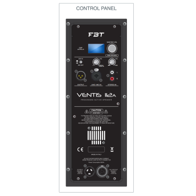 Двухполосная активная акустическая система VENTIS 112A