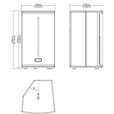 Двухполосная активная акустическая система X-PRO 112A