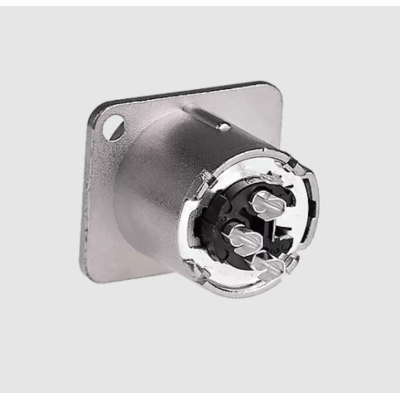 Панельный разъем XLR, гнездо C3FD-LX