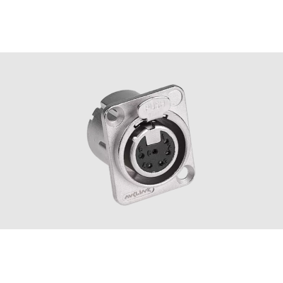 Панельный разъем XLR, гнездо