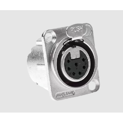 Панельный разъем XLR, гнездо